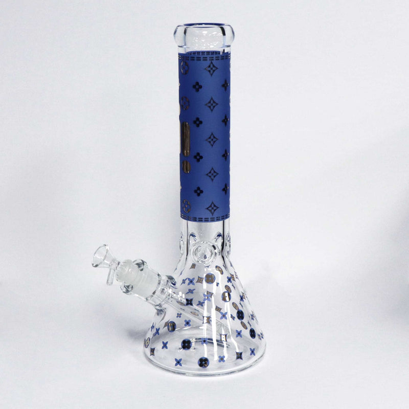 14" Infyniti Brand Water Pipe with Ice Catcher and Beaker Base