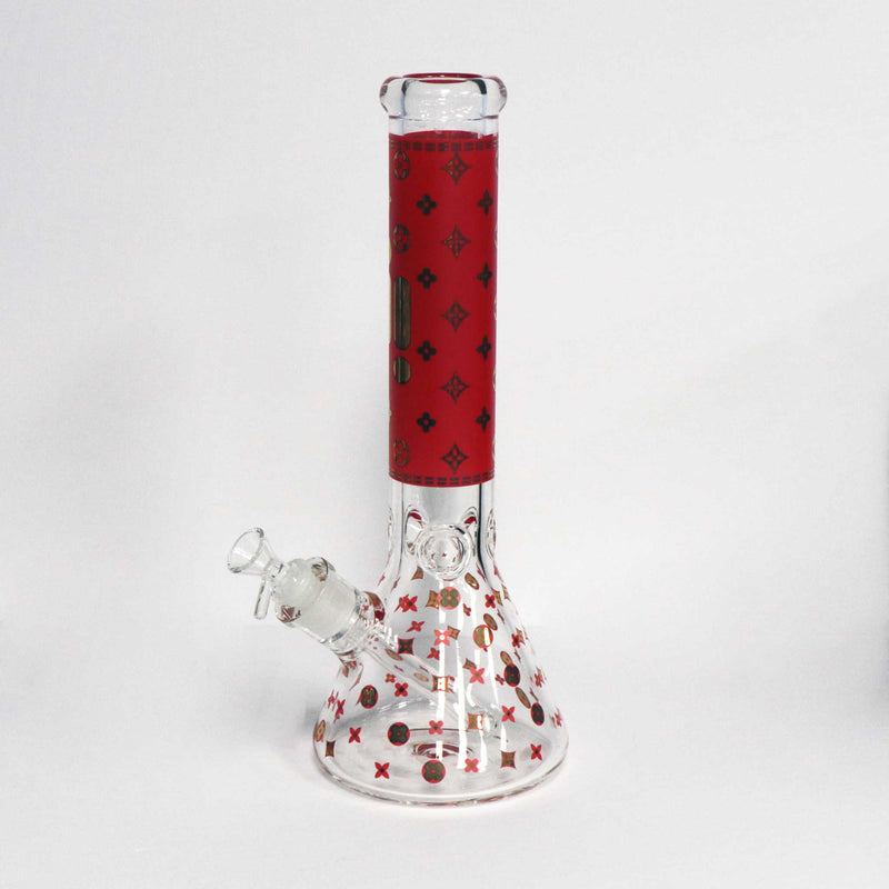 14" Infyniti Brand Water Pipe with Ice Catcher and Beaker Base