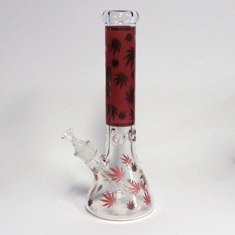 14" Infyniti Brand Water Pipe with Ice Catcher and Beaker Base