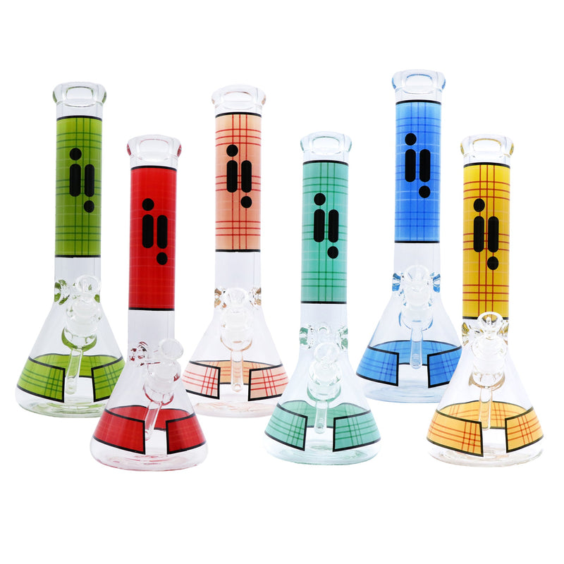 14" Infyniti Brand Water Pipe with Beaker Base