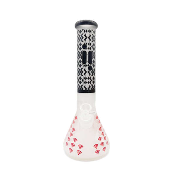 14" Infyniti Brand Water Pipe with Beaker Base