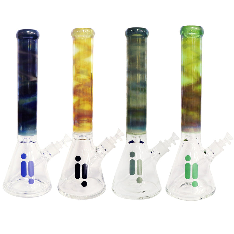 16" Water Pipe with Beaker Base and Tornado Perc