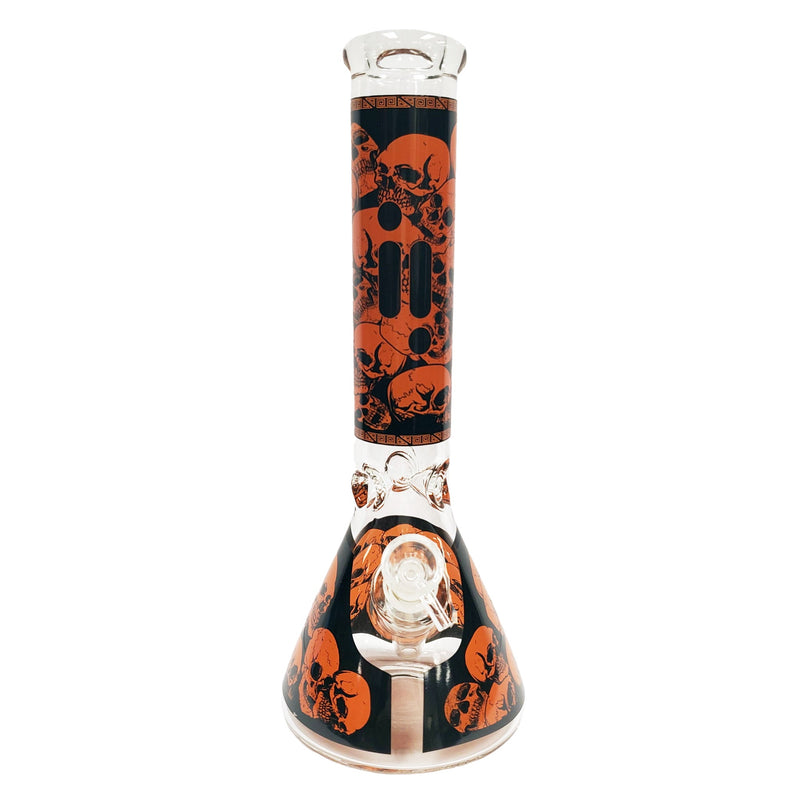 14" Infyniti Brand Water Pipe skull Design