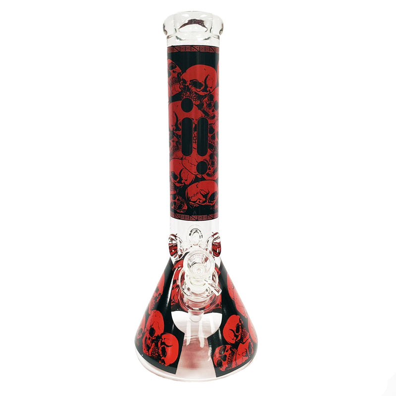 14" Infyniti Brand Water Pipe skull Design