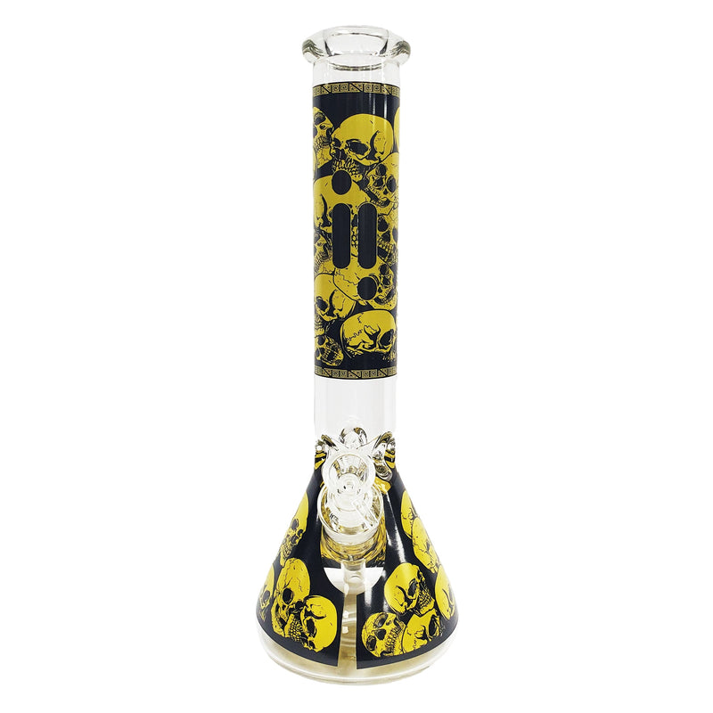 14" Infyniti Brand Water Pipe skull Design