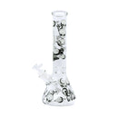 14" Infyniti Brand Water Pipe Glow in the Dark Alien Design