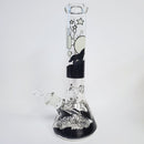 14" Infyniti Brand Water Pipe Glow in the Dark Wolf Design