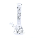14" Infyniti Brand Water Pipe Glow in the Dark Skeleton Design