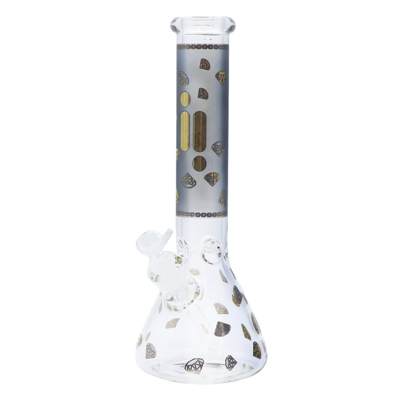 14" Golden Diamond Infyniti Brand Water Pipe