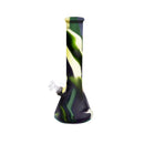 12" Silicone Water Pipe with Beaker Base