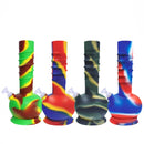 12" Silicone Water Pipe with Bubble Base