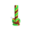 12" Silicone Water Pipe with Bubble Base