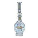 12" Water Pipe with Chrome Skull Face