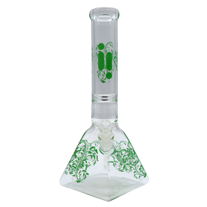 14" Water Pipe Green Ivy Ice Catcher