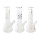 10" ii Frosted Water Pipe with Beaker Base and Ice Catcher