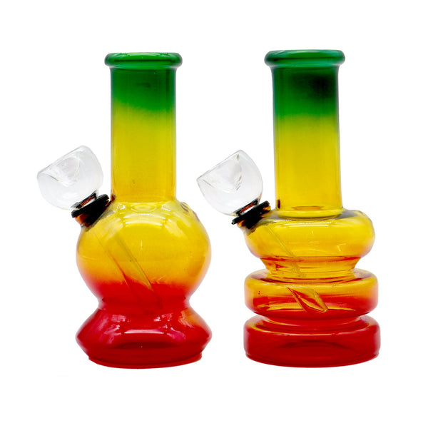 5" Rasta Mini Water Pipe