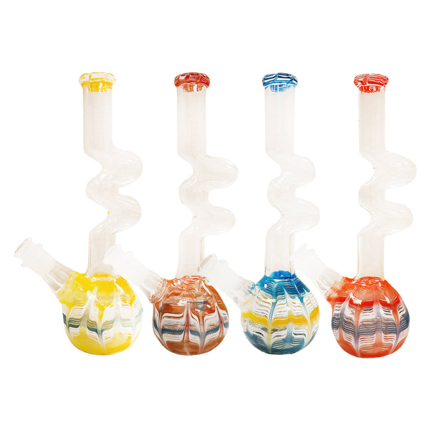 10" Water Pipe with Twist Zong