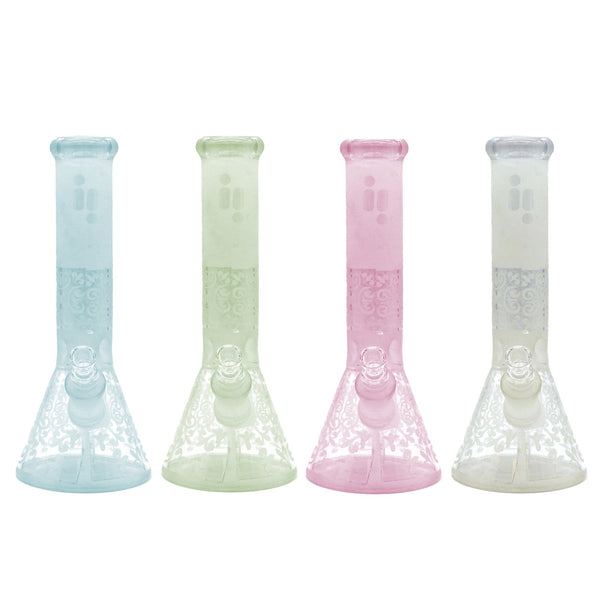 12" ii Water Pipe with Mosaic Design and Ice Catcher