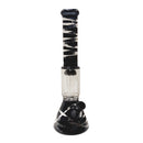 12" Water Pipe with Swirled Design, tree Prec and Ice Catcher