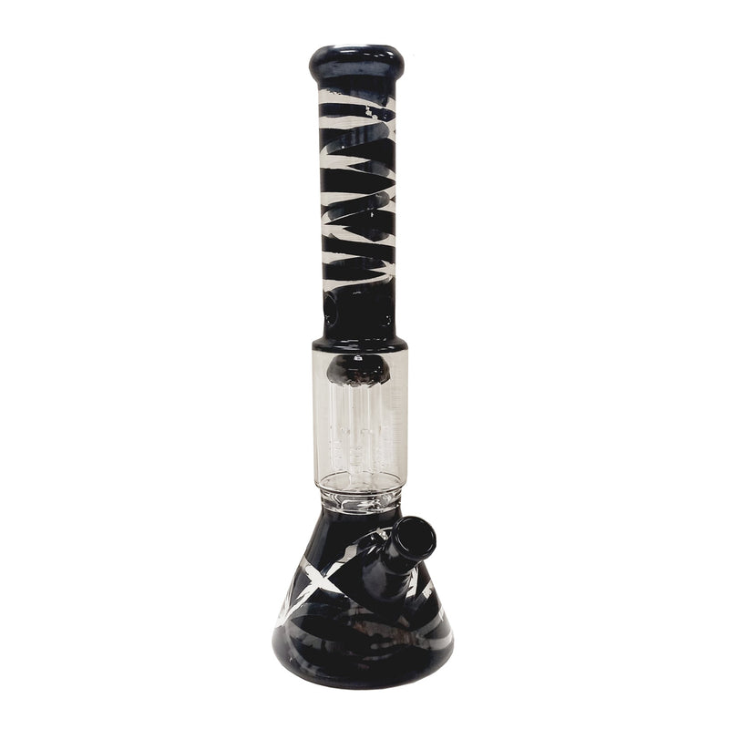 12" Water Pipe with Swirled Design, tree Prec and Ice Catcher