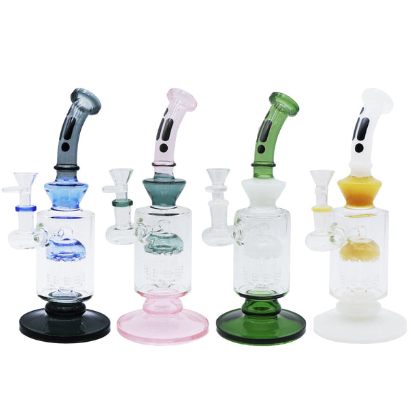 10.5" Water Pipe with 8 arm Tree Perc