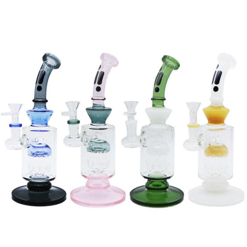 10.5" Water Pipe with 8 arm Tree Perc