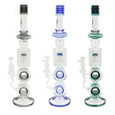 19" Infyniti Circle, Barrel Splashguard, Ribbed Water Pipe