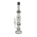19" Infyniti Circle, Barrel Splashguard, Ribbed Water Pipe