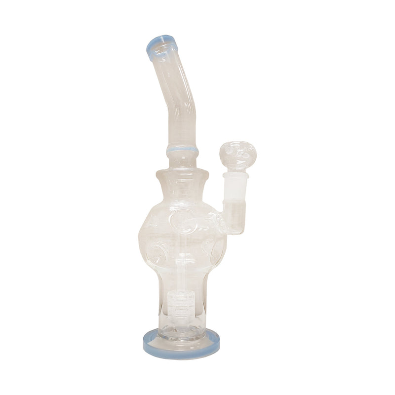 12" Stemless Water Pipe with Showerhead Perc