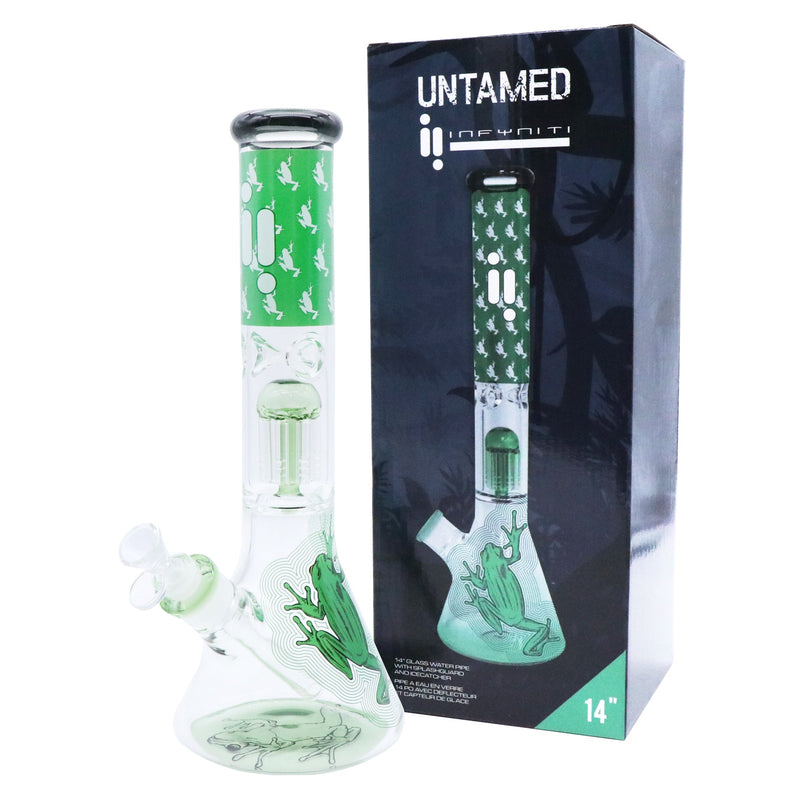 14" Untamed Collection, Frog 12 Arm Perk, Ice Catcher