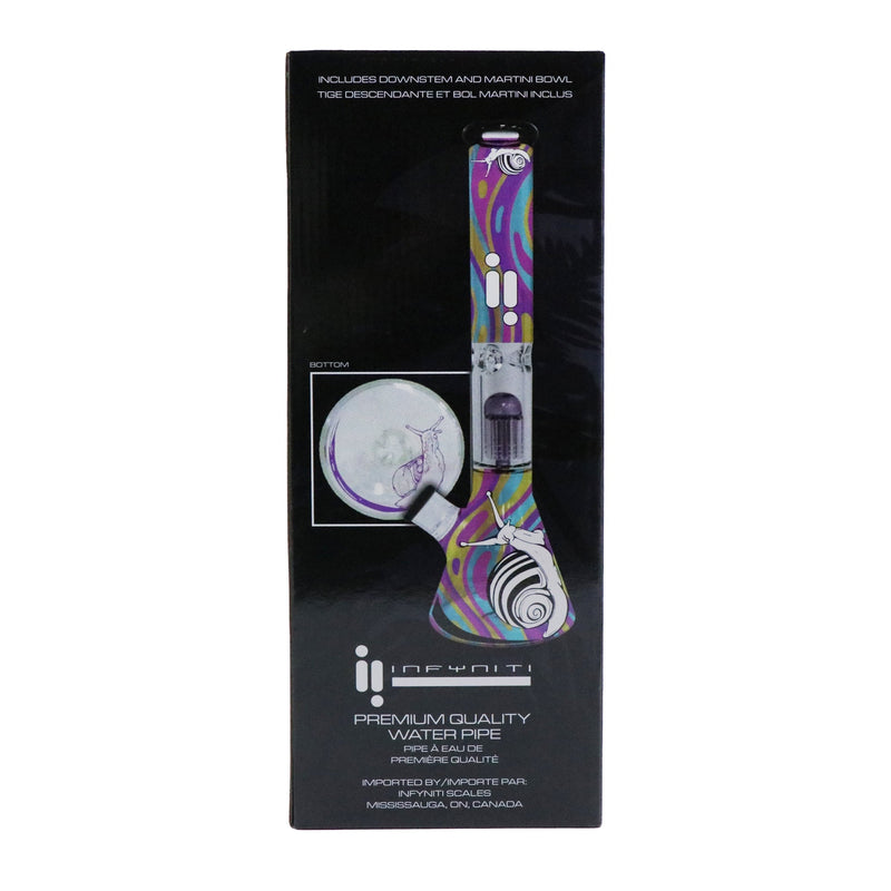 14" Untamed Collection, Snail 12 Arm Perk, Ice Catcher