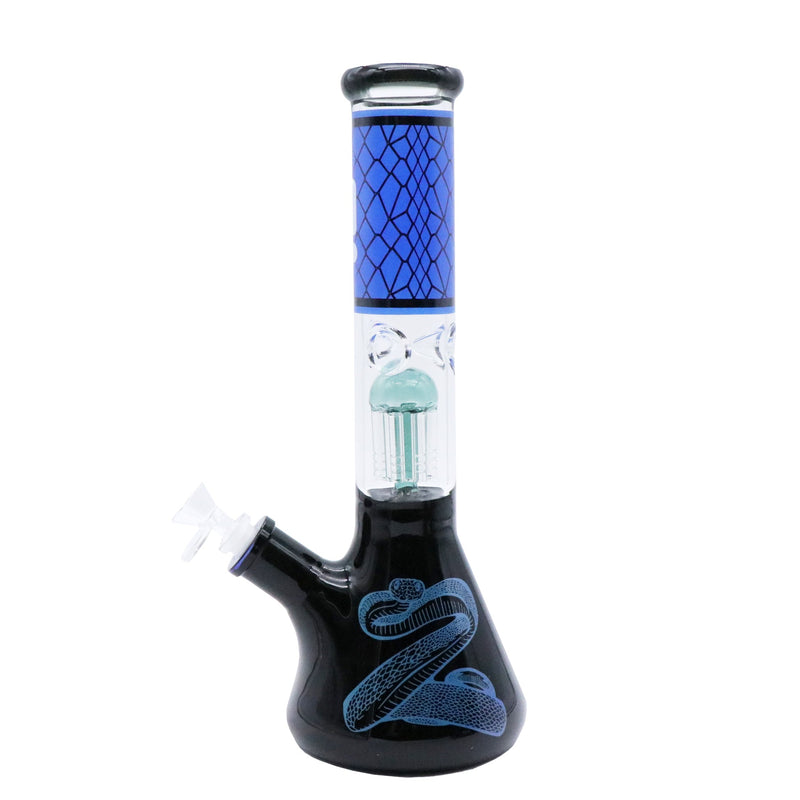 14" Untamed Collection, Blue Snake 12 Arm Perk, Ice Catcher