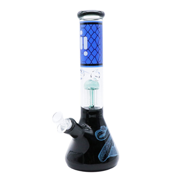 14" Untamed Collection, Blue Snake 12 Arm Perk, Ice Catcher