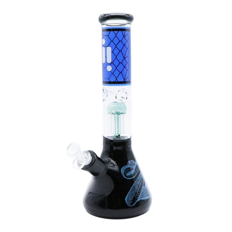 14" Untamed Collection, Blue Snake 12 Arm Perk, Ice Catcher