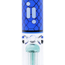 14" Untamed Collection, Blue Snake 12 Arm Perk, Ice Catcher