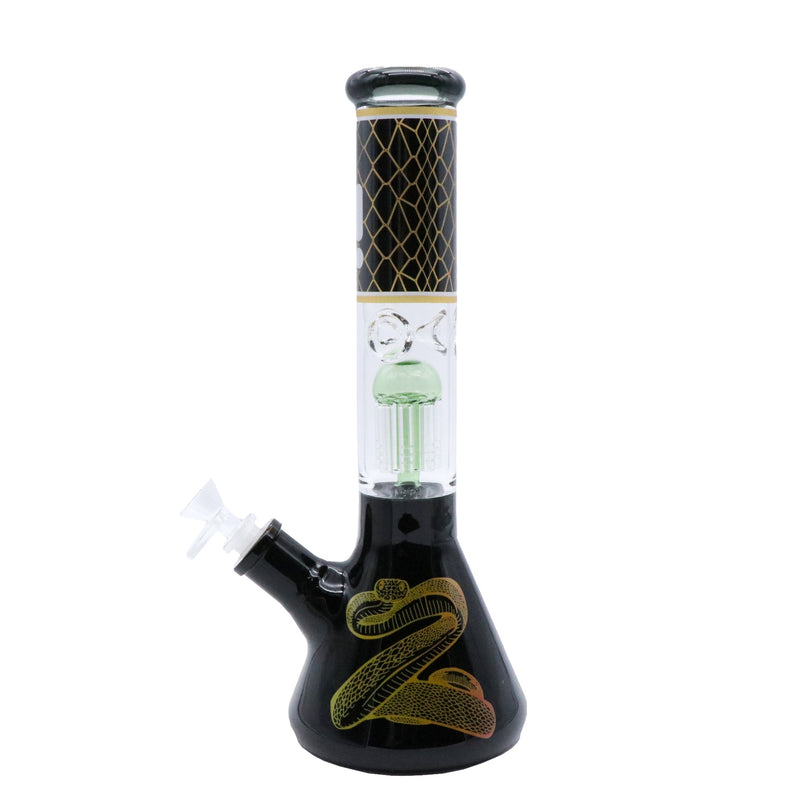14" Untamed Collection, Gold Snake 12 Arm Perk, Ice Catcher