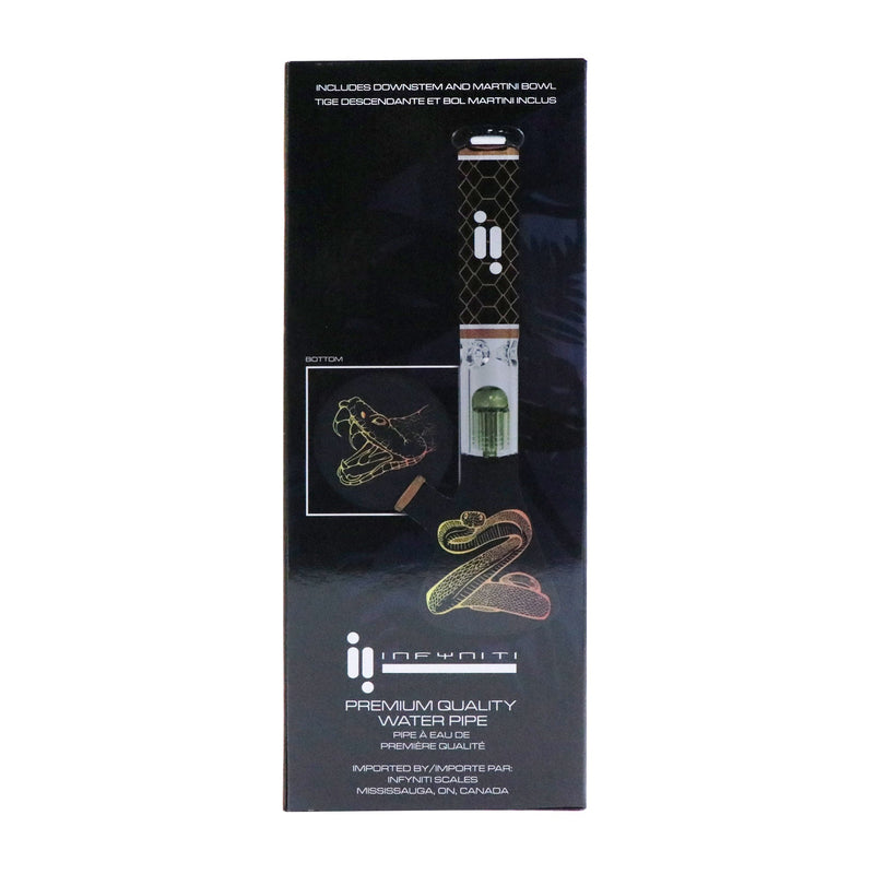 14" Untamed Collection, Gold Snake 12 Arm Perk, Ice Catcher