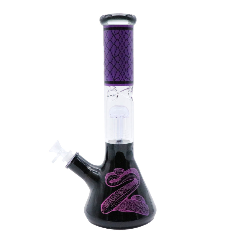 14" Untamed Collection, Purple Snake 12 Arm Perk, Ice Catcher