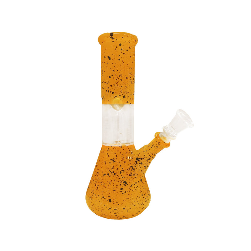 8" Speckle Water Pipe with Ice Catcher and Splashguard
