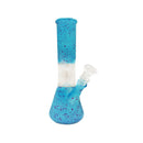 8" Speckle Water Pipe with Ice Catcher and Splashguard