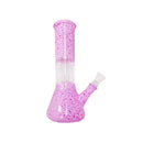 8" Speckle Water Pipe with Ice Catcher and Splashguard