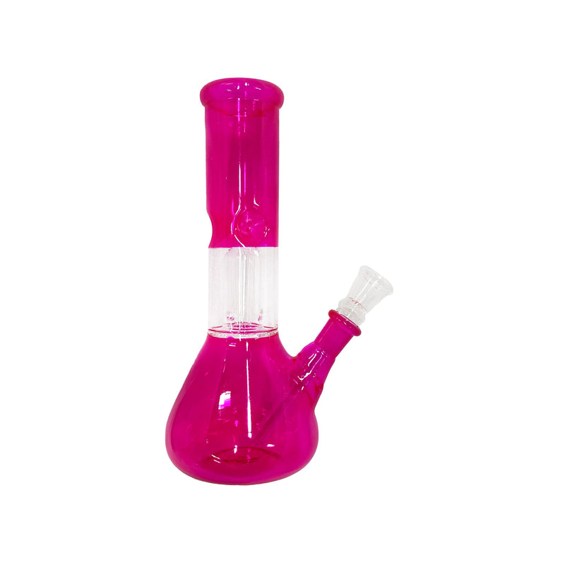 8" Speckle Water Pipe with Ice Catcher and Splashguard