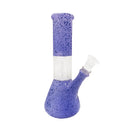 8" Speckle Water Pipe with Ice Catcher and Splashguard