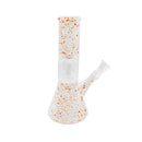 8" Speckle Water Pipe with Ice Catcher and Splashguard