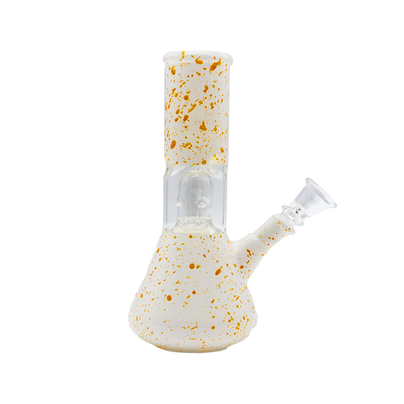 8" Speckle Water Pipe with Ice Catcher and Splashguard