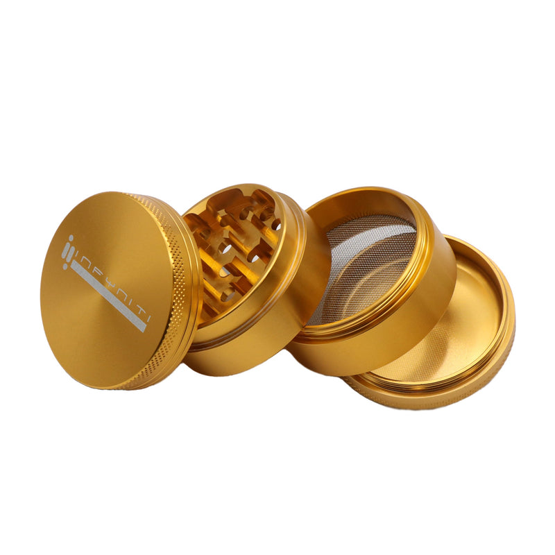 Infyniti Brand Aluminum Grinder - Infyniti Scales