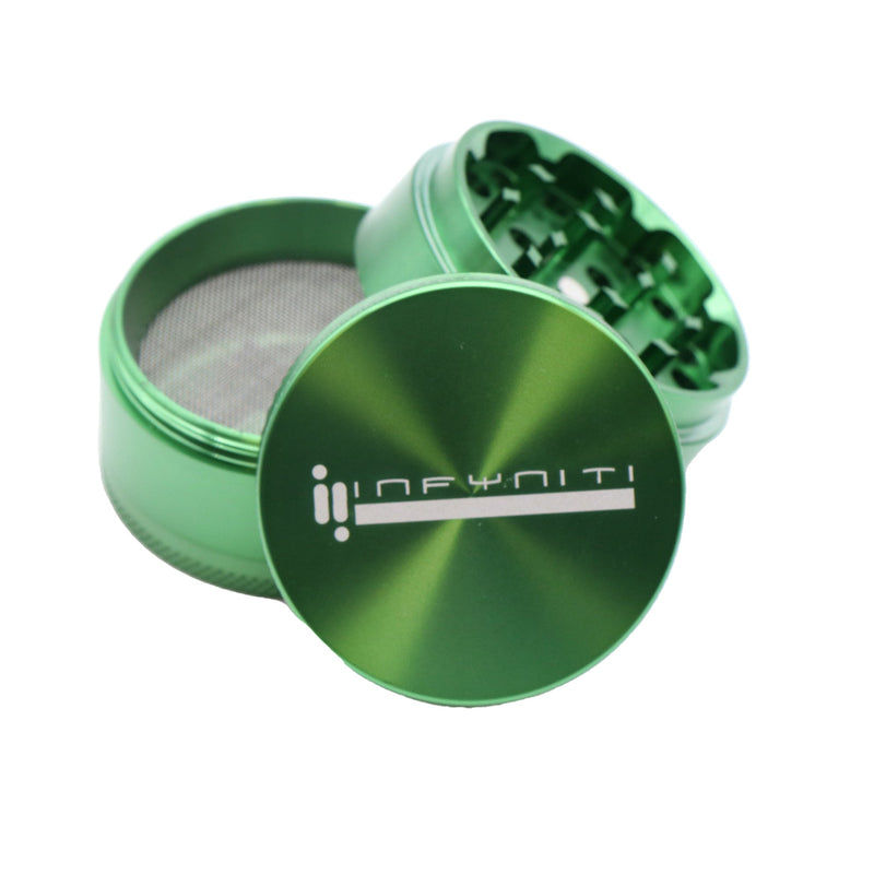 Infyniti Brand Aluminum Grinder - Infyniti Scales