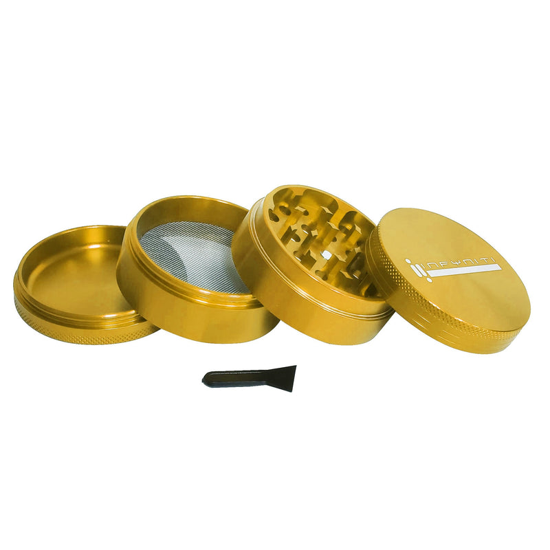4 Piece Infyniti Brand Aluminum Grinder