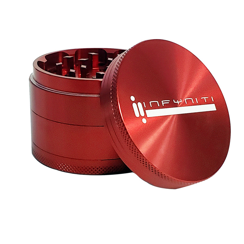 4 Piece Infyniti Brand Aluminum Grinder