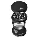 SC Pulsar Diamond Faceted Aluminum Grinder 4 piece 2.25 inch